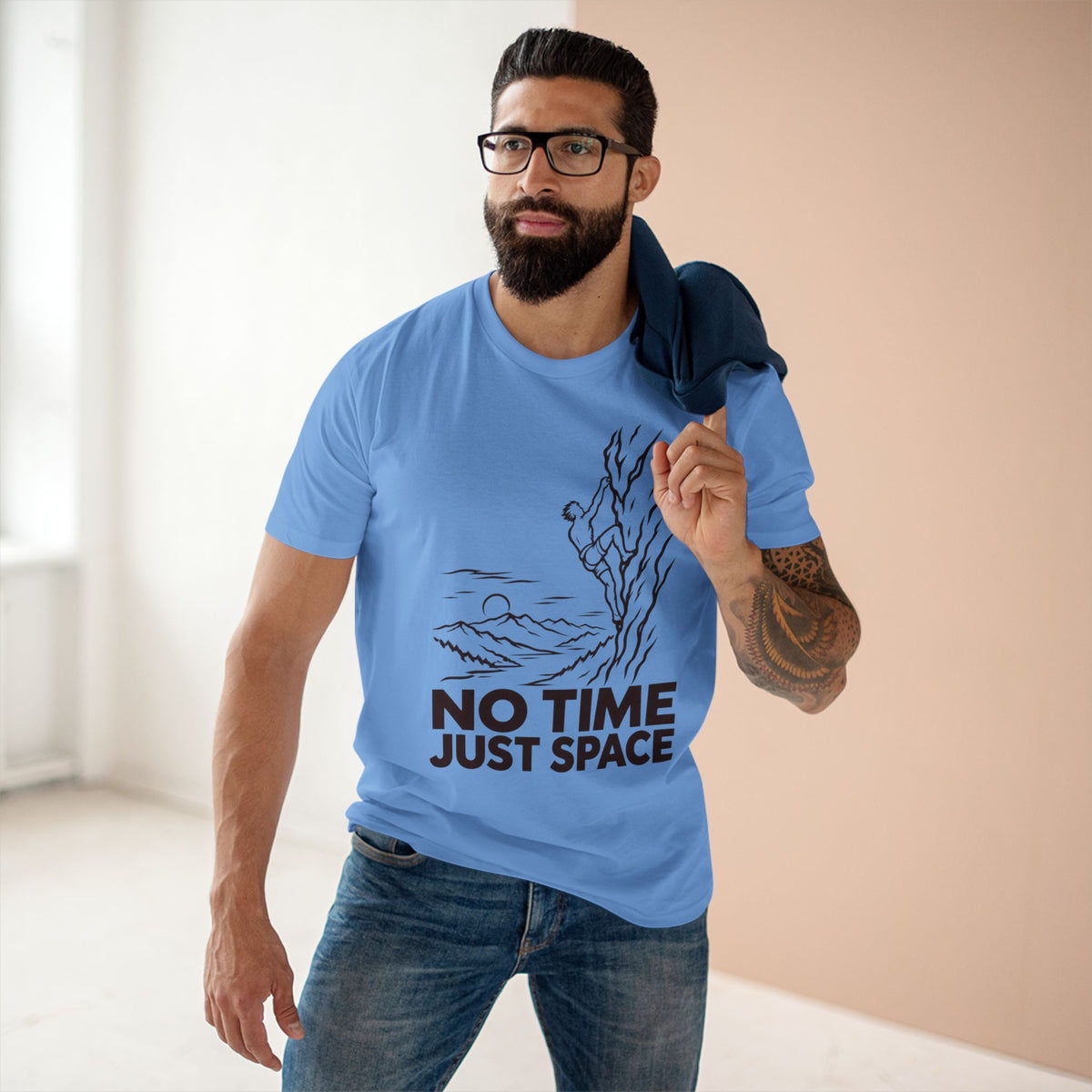 No Time Just Space Climber T-Shirt
