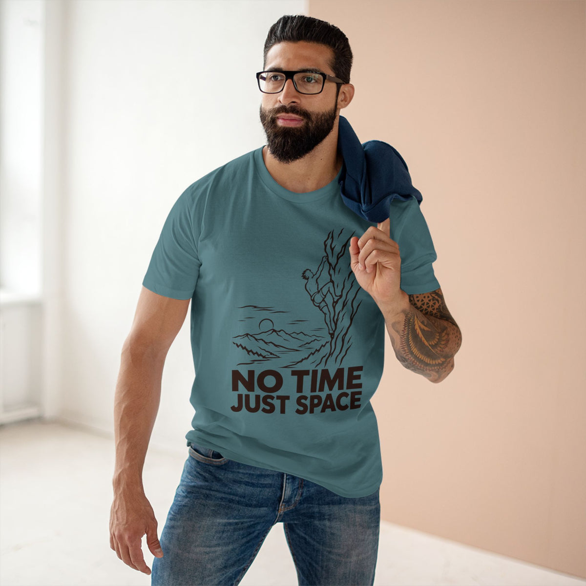 No Time Just Space Climber T-Shirt