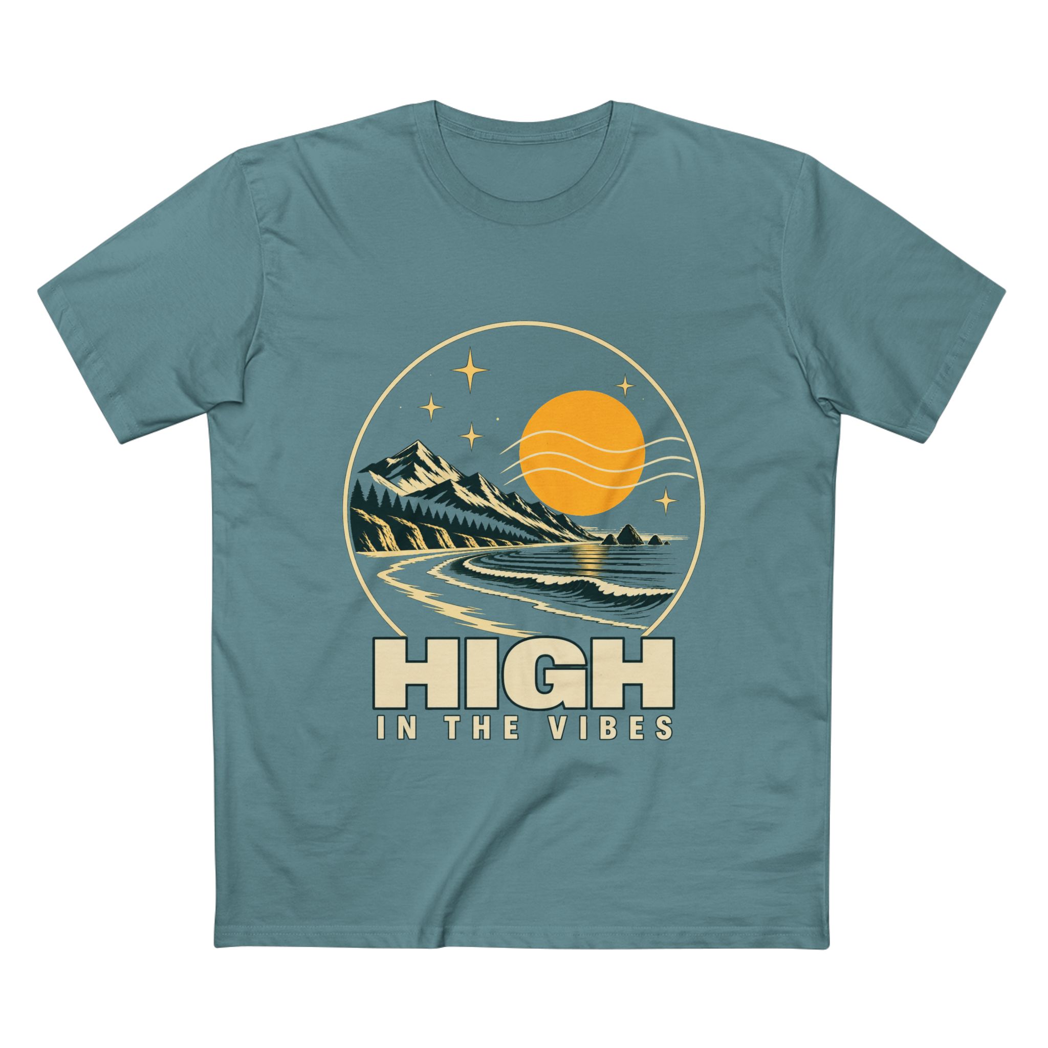High in the Vibes - Premium T-Shirt