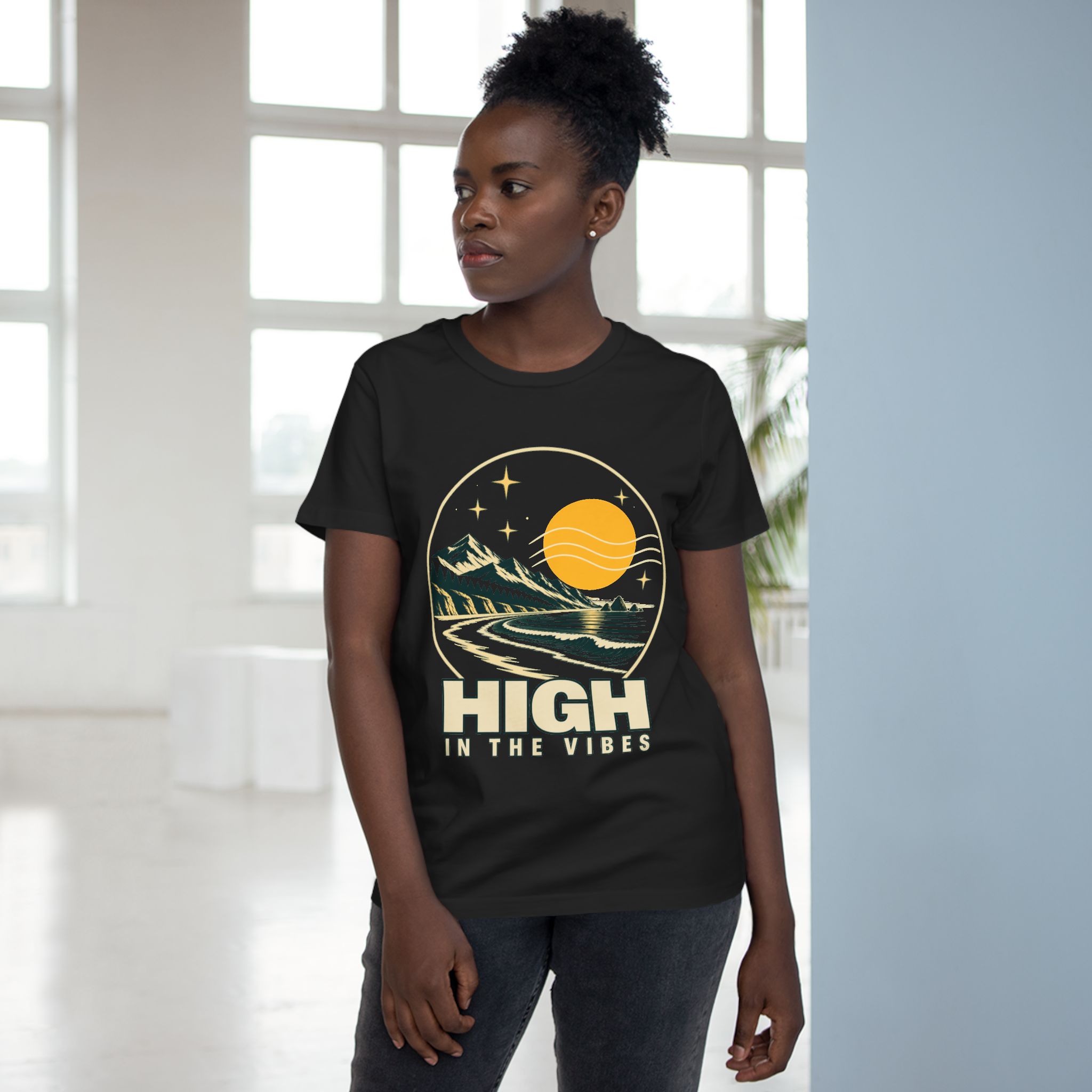 Women’s High in the Vibes Premium Tee - Image 21