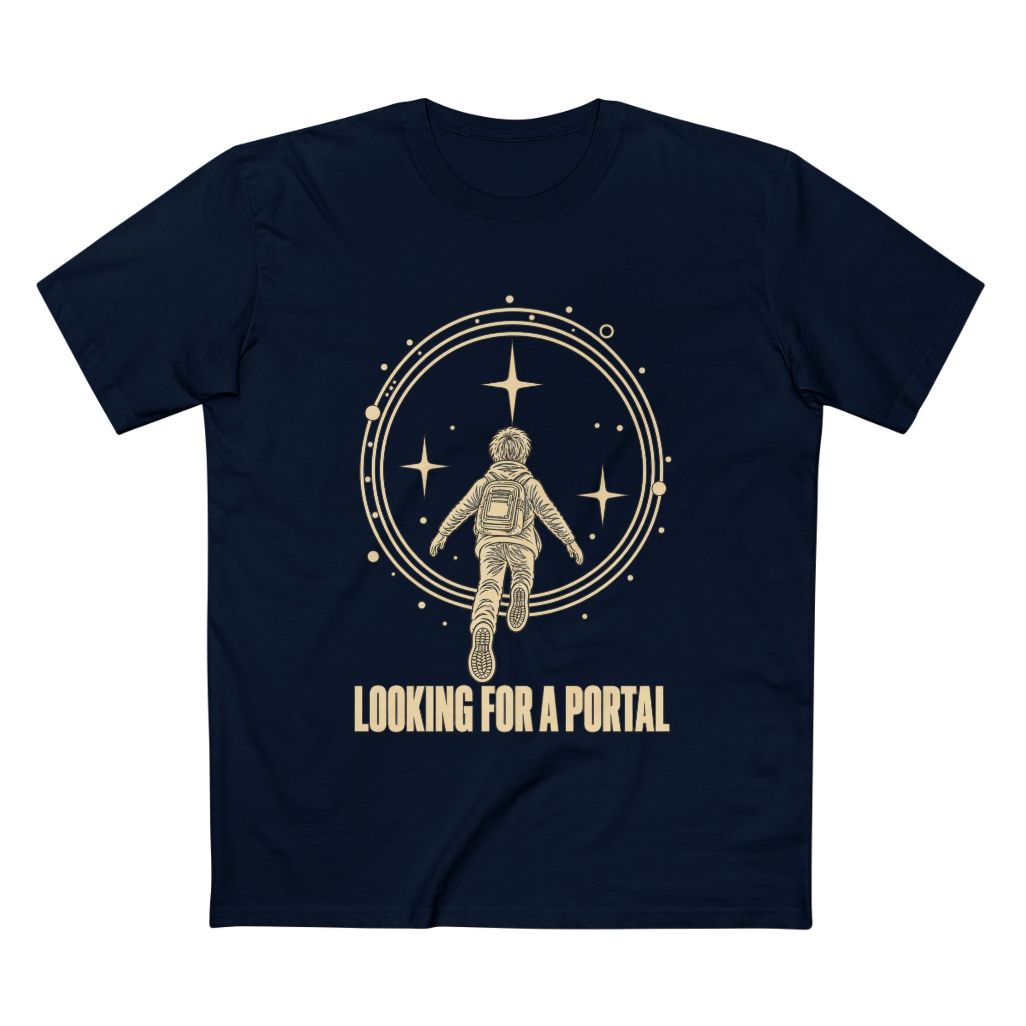 Looking for a Portal — Premium T-Shirt - Image 21
