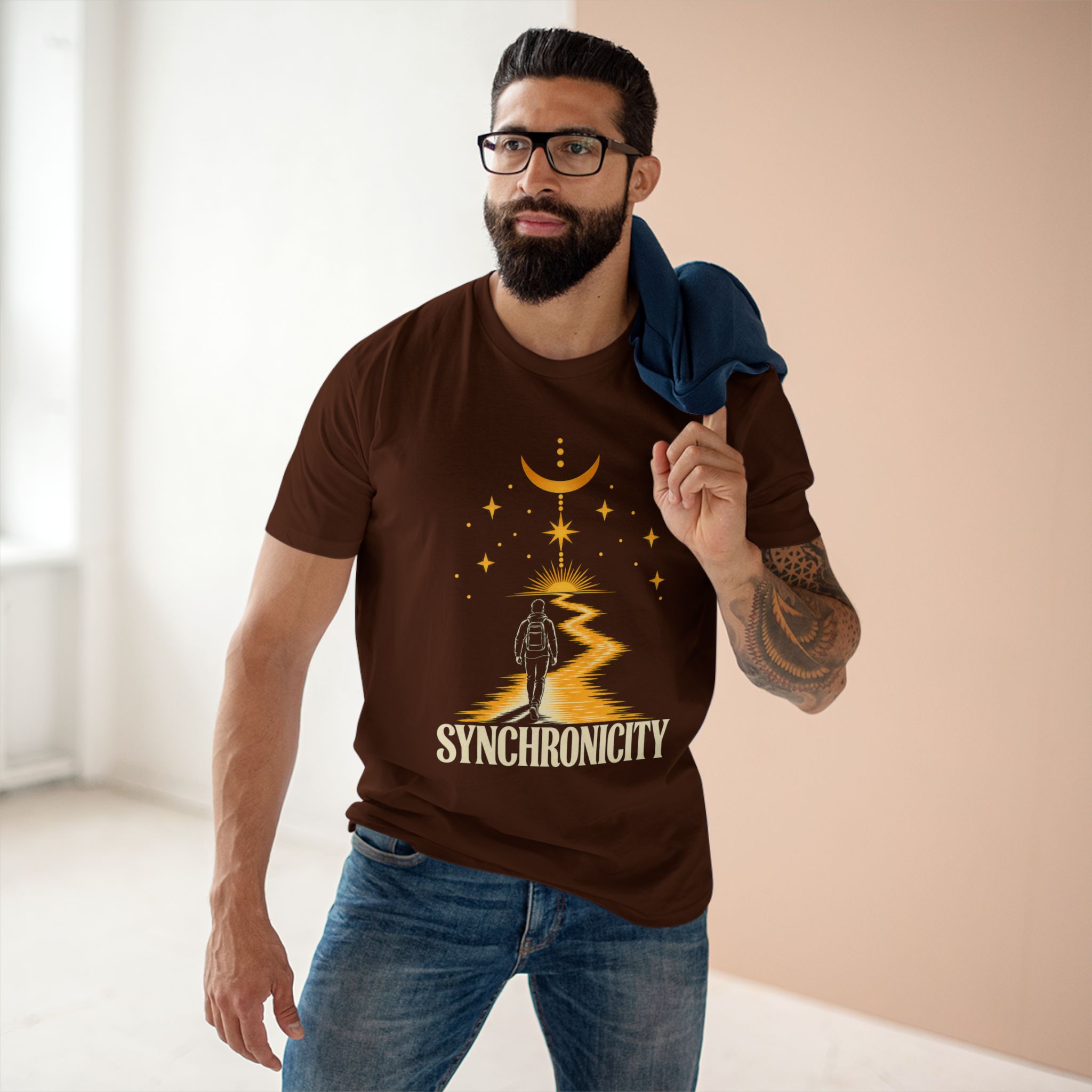 Synchronicity Moonpath Premium T-Shirt - Image 11