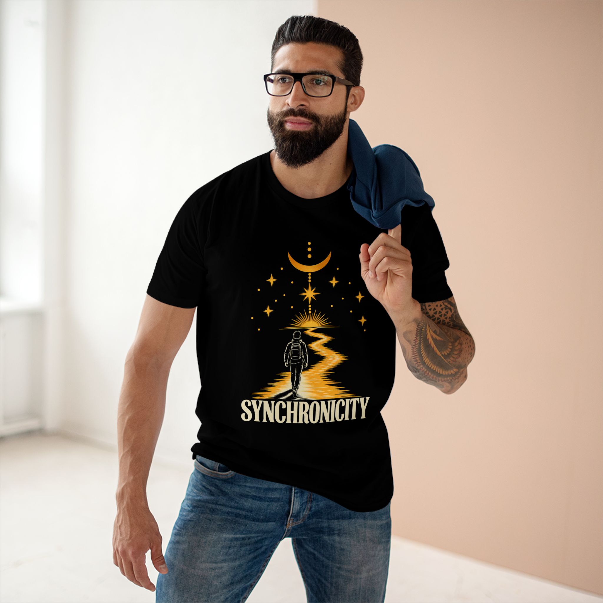 Synchronicity Moonpath Premium T-Shirt - Image 7