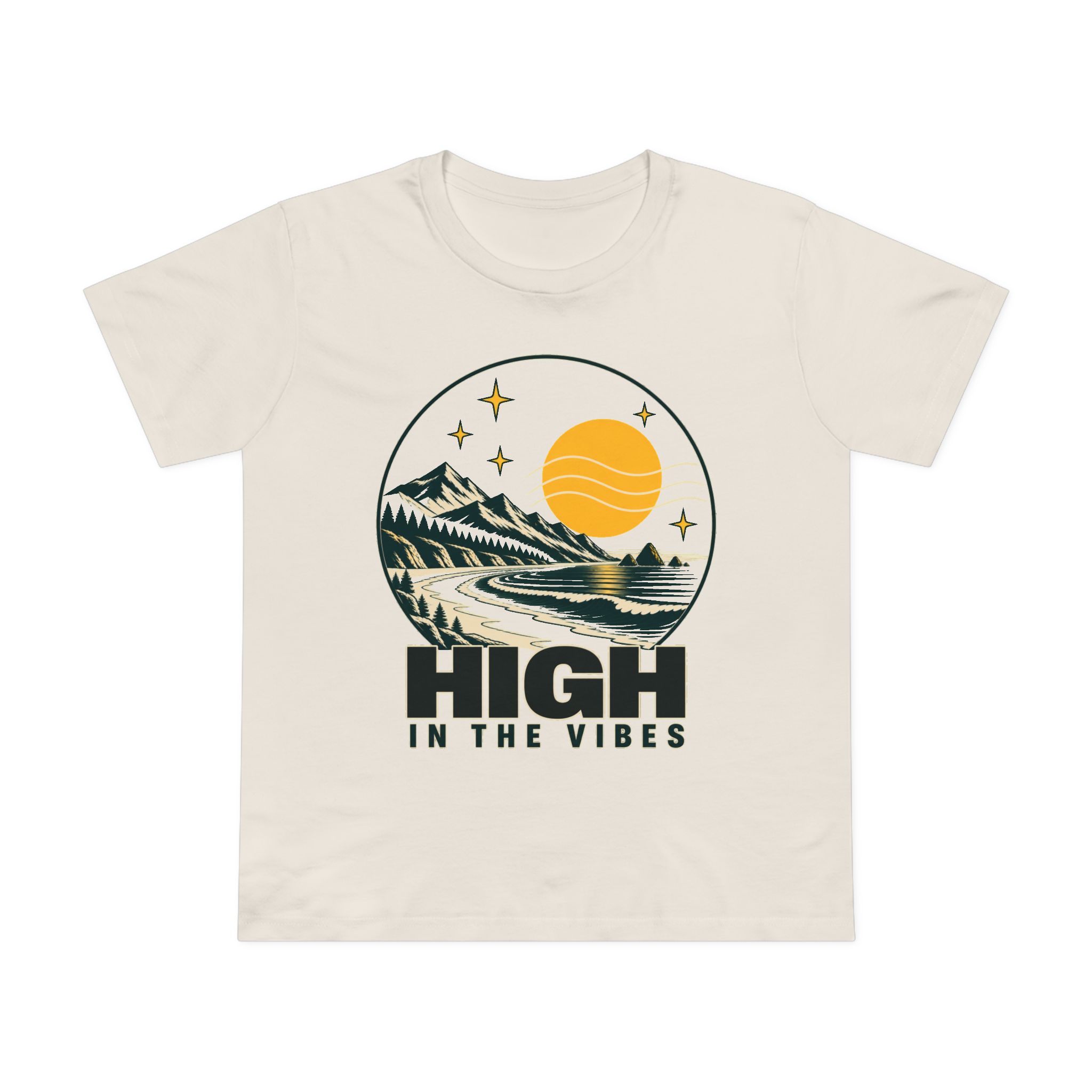 Women’s High in the Vibes Premium Tee - Image 5