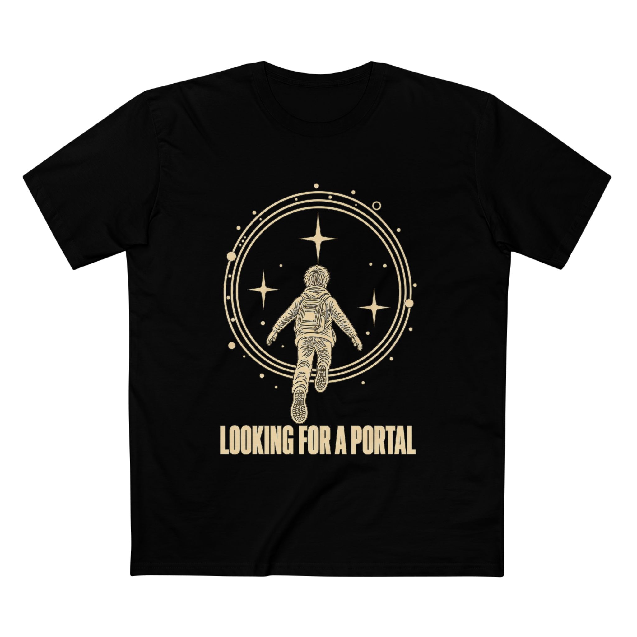 Looking for a Portal — Premium T-Shirt - Image 13