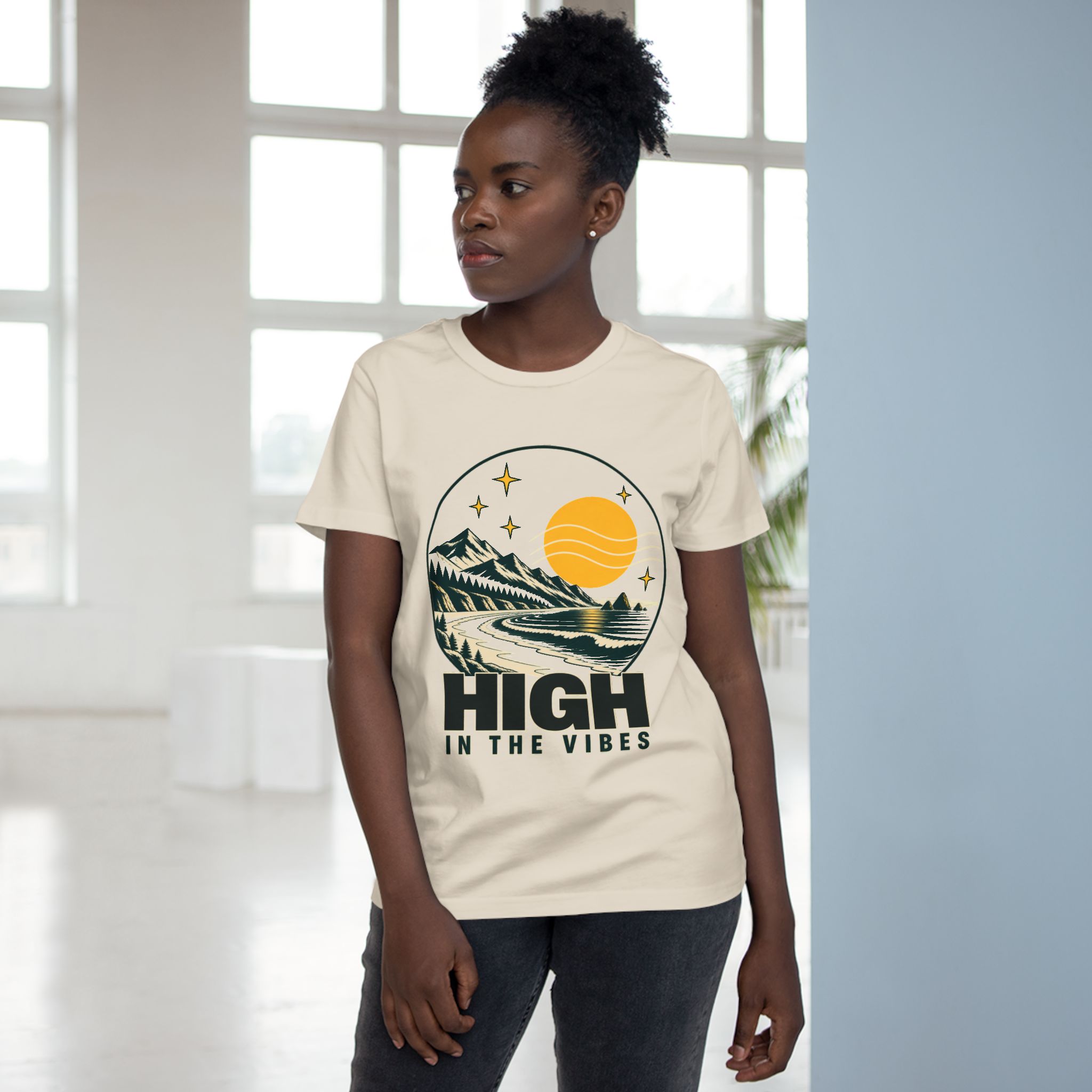 Women’s High in the Vibes Premium Tee - Image 25