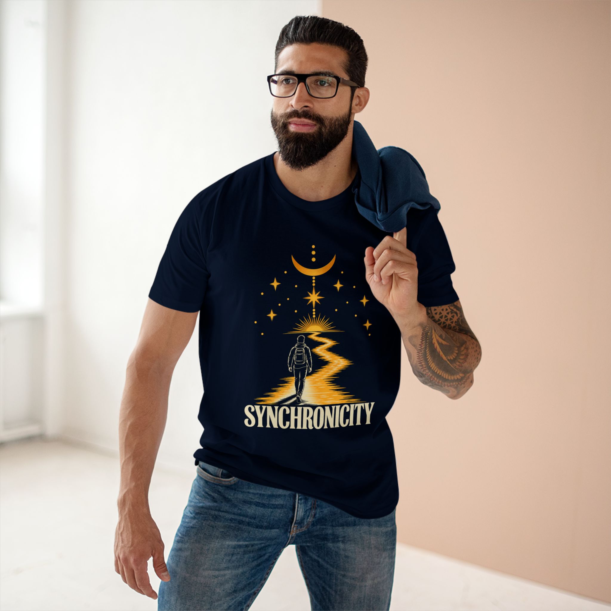 Synchronicity Moonpath Premium T-Shirt - Image 3