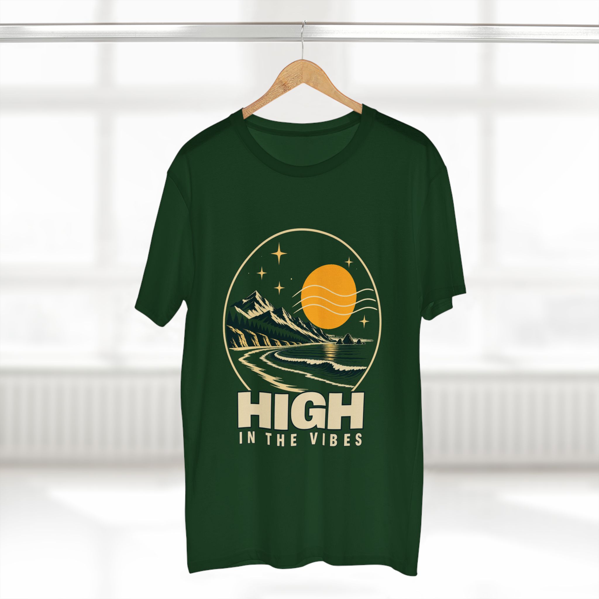 High in the Vibes - Premium T-Shirt - Image 28