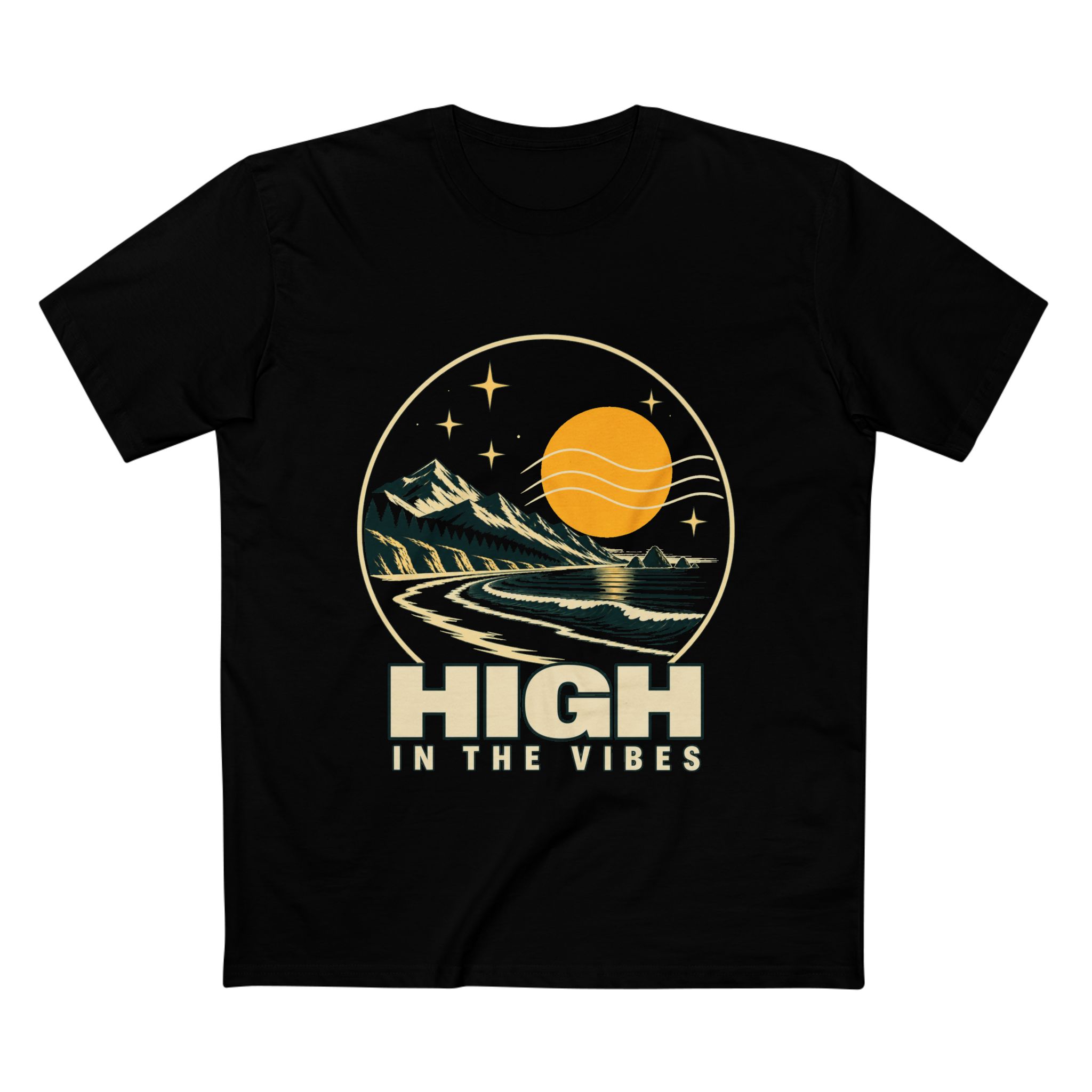 High in the Vibes - Premium T-Shirt - Image 5