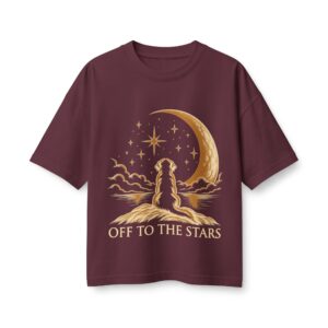 Women’s Off to the Stars Premium Boxy Tee