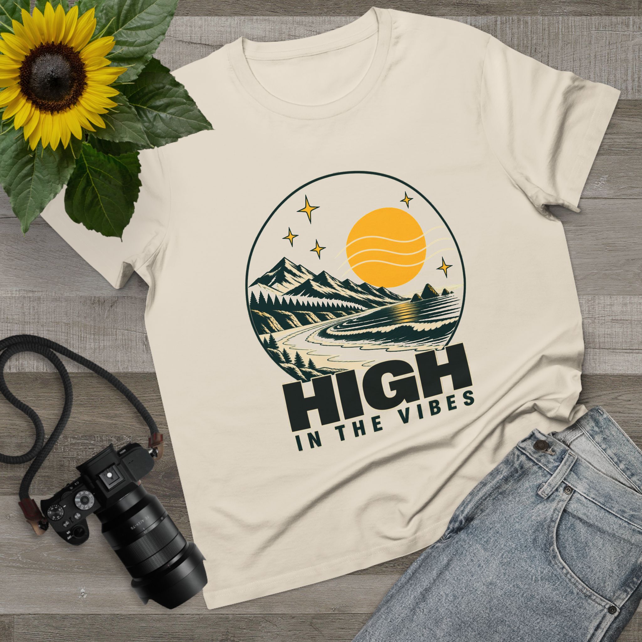 Women’s High in the Vibes Premium Tee - Image 24