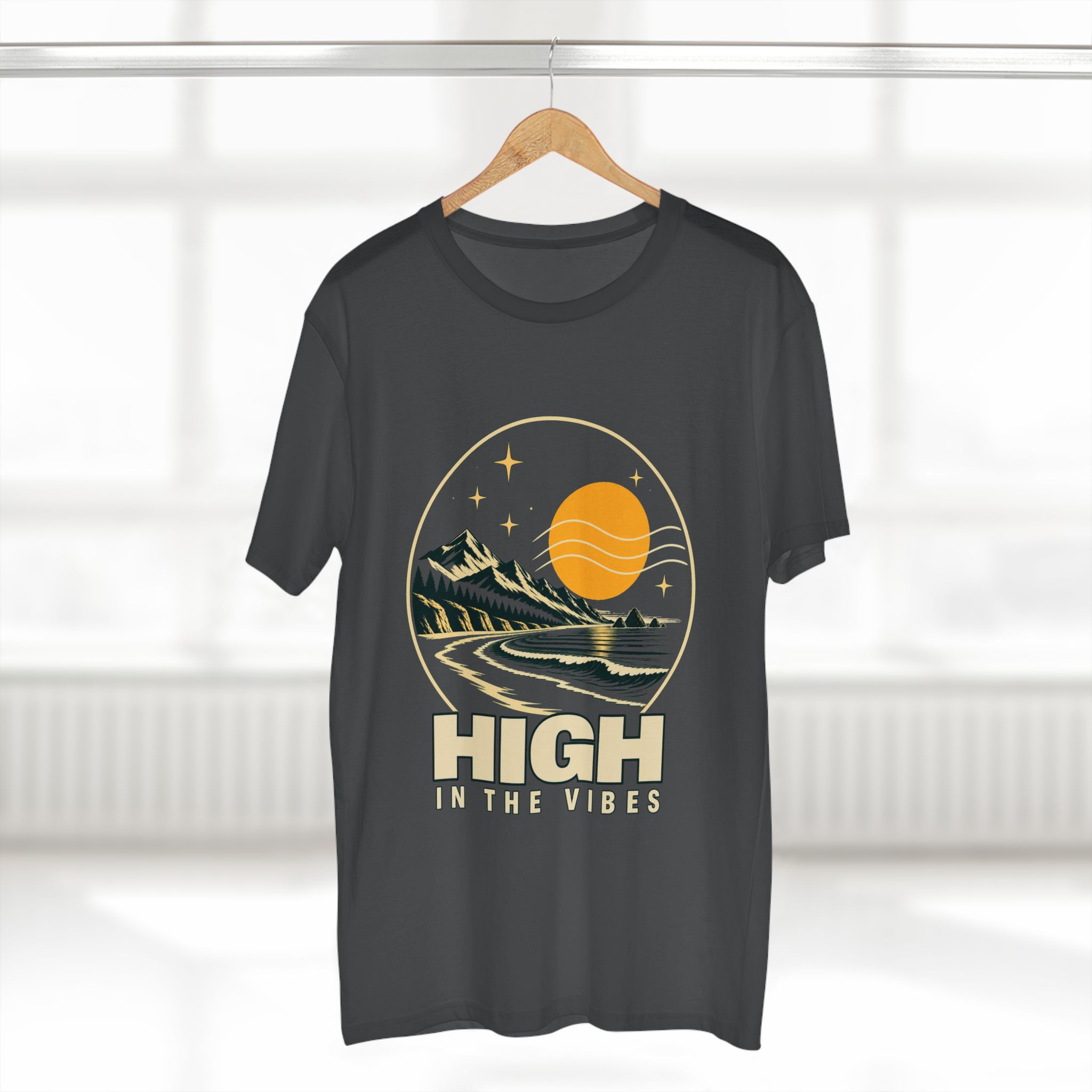 High in the Vibes - Premium T-Shirt - Image 24