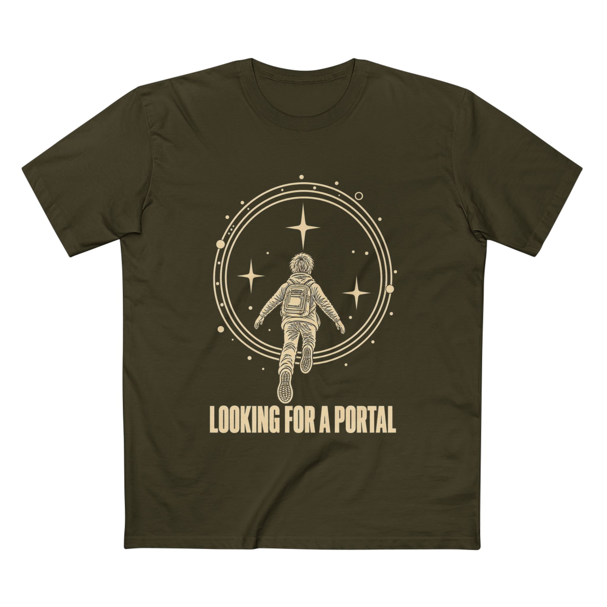 Looking for a Portal — Premium T-Shirt - Image 5