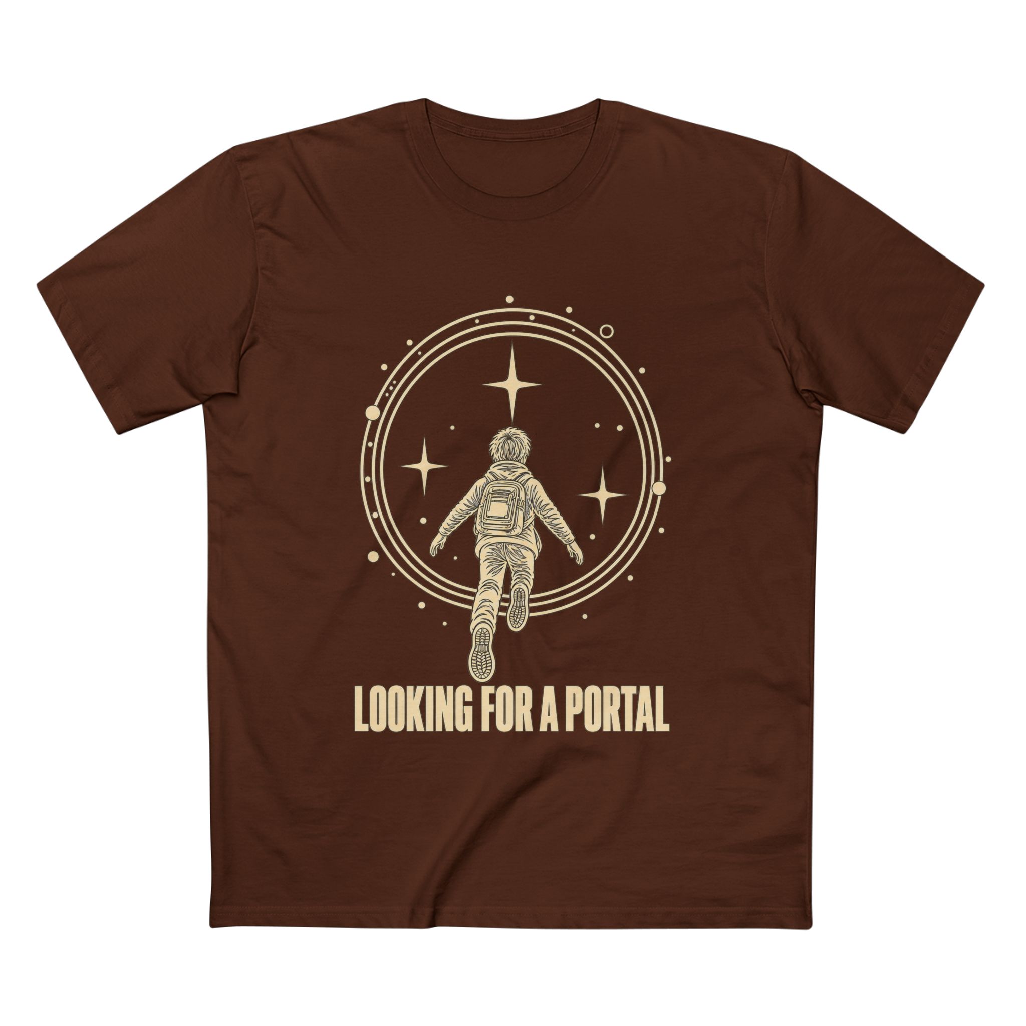 Looking for a Portal — Premium T-Shirt - Image 25