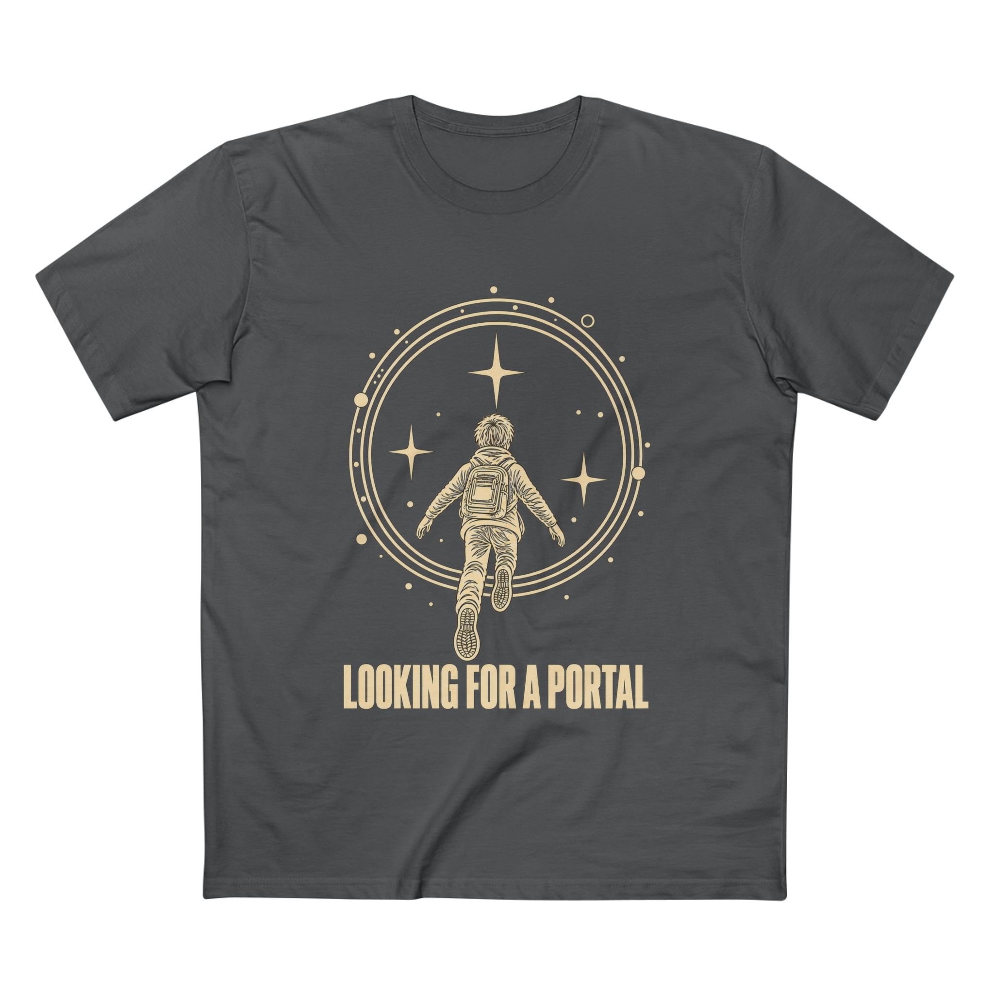 Looking for a Portal — Premium T-Shirt
