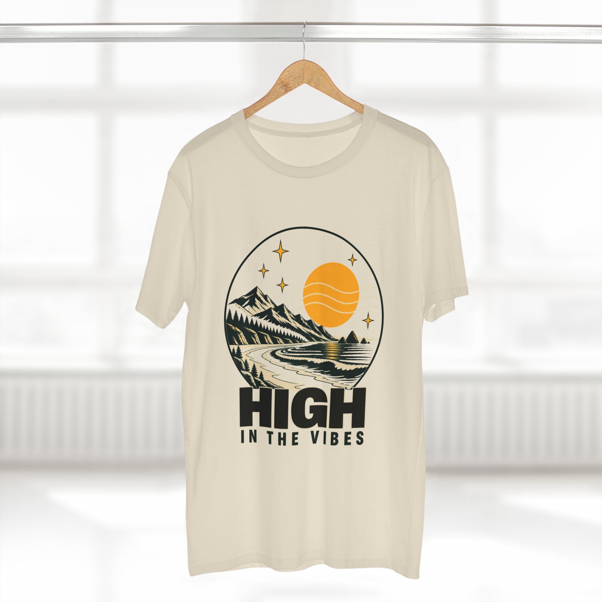 High in the Vibes - Premium T-Shirt - Image 12