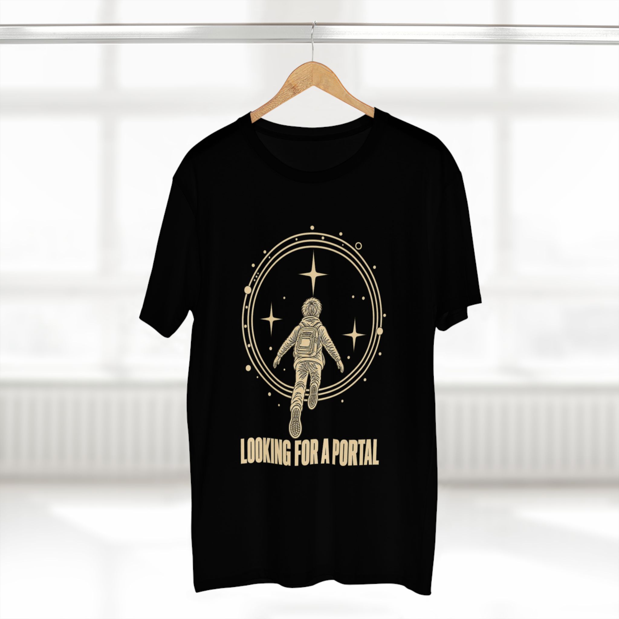 Looking for a Portal — Premium T-Shirt - Image 16
