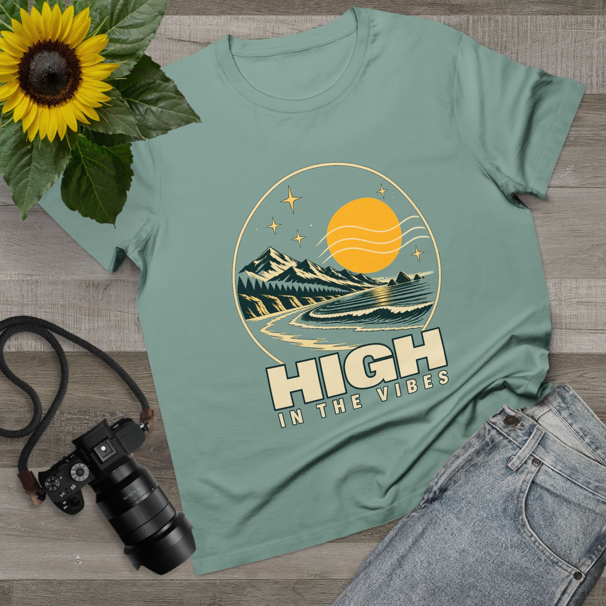 Women’s High in the Vibes Premium Tee - Image 16
