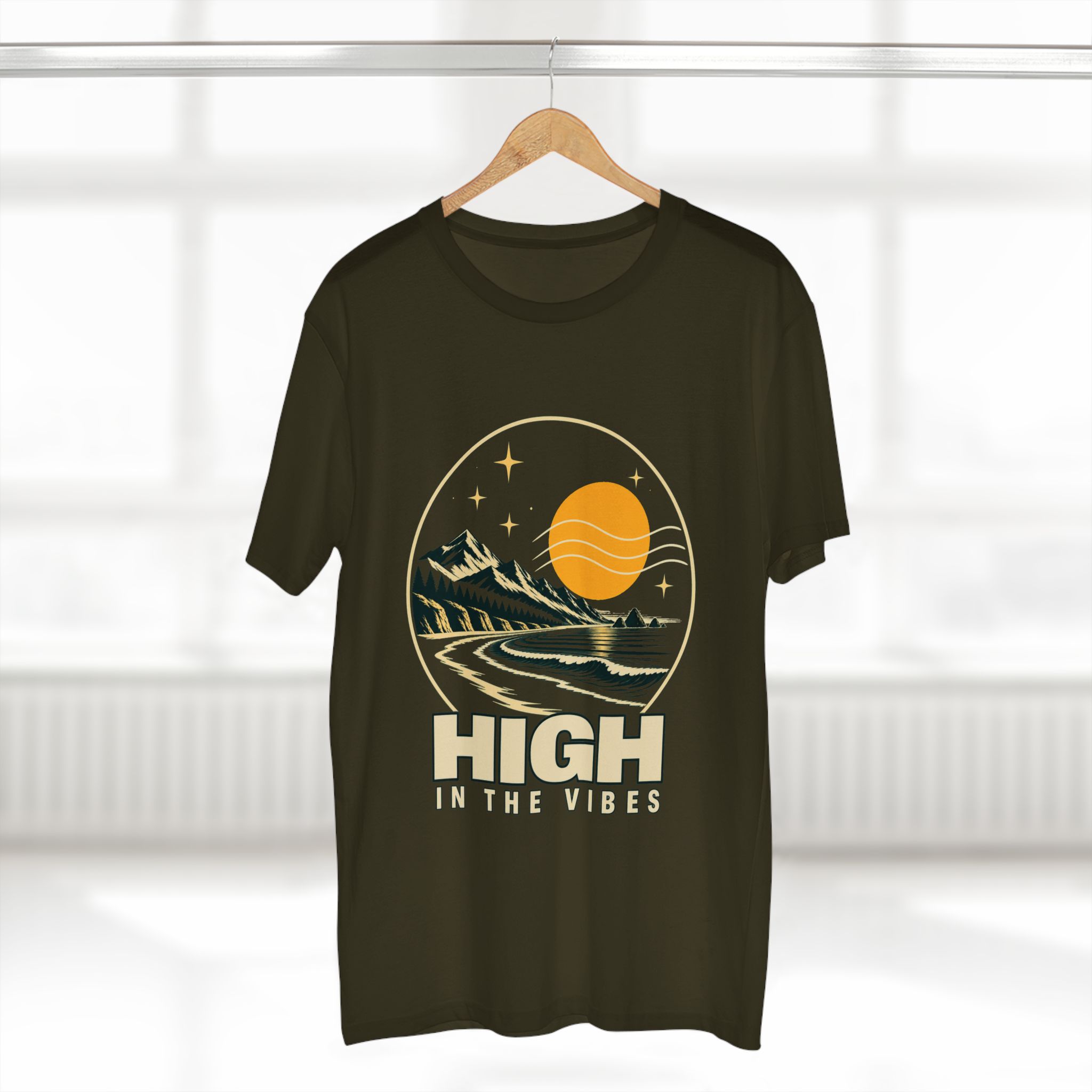 High in the Vibes - Premium T-Shirt - Image 20