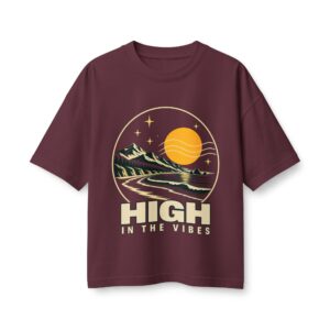 Women’s High in the Vibes Premium Boxy Tee