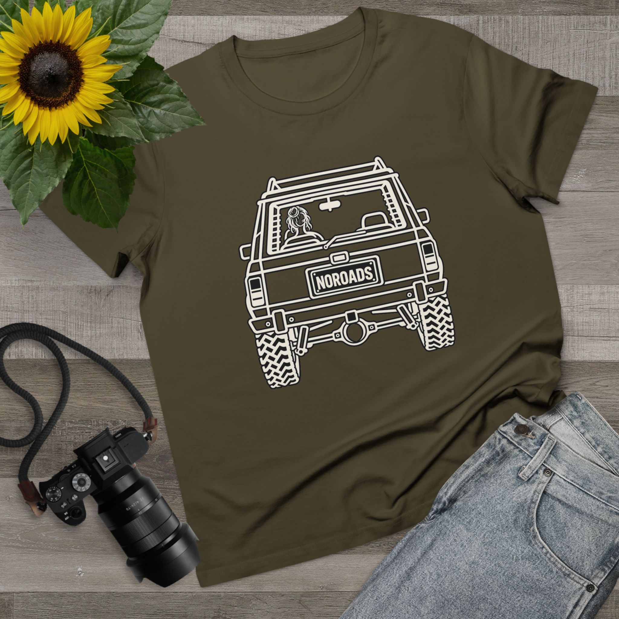 Women’s No Roads Premium Tee - Image 7