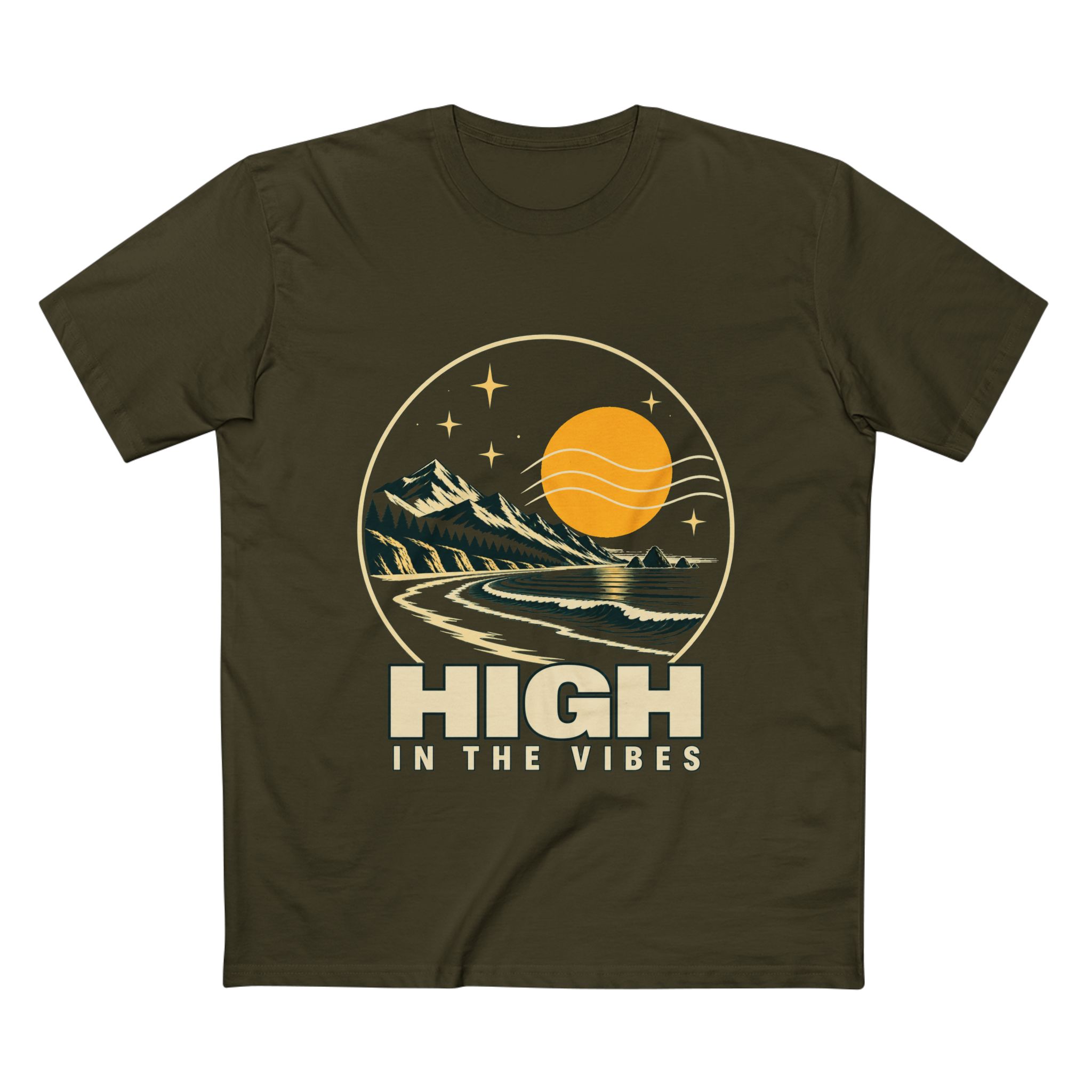 High in the Vibes - Premium T-Shirt - Image 17