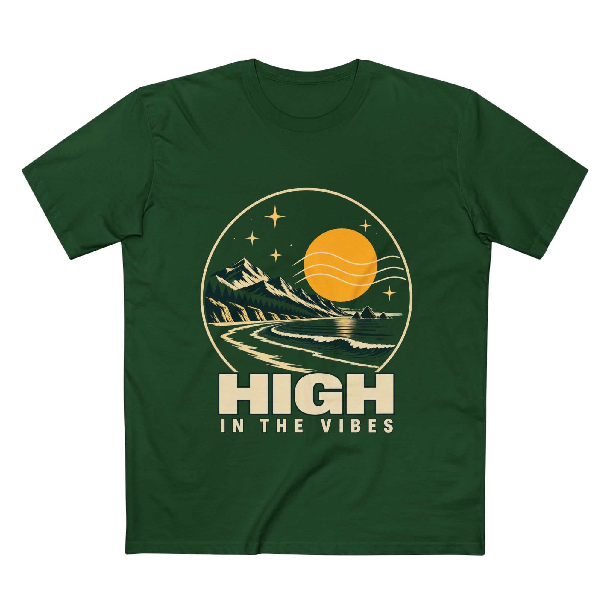High in the Vibes - Premium T-Shirt - Image 25