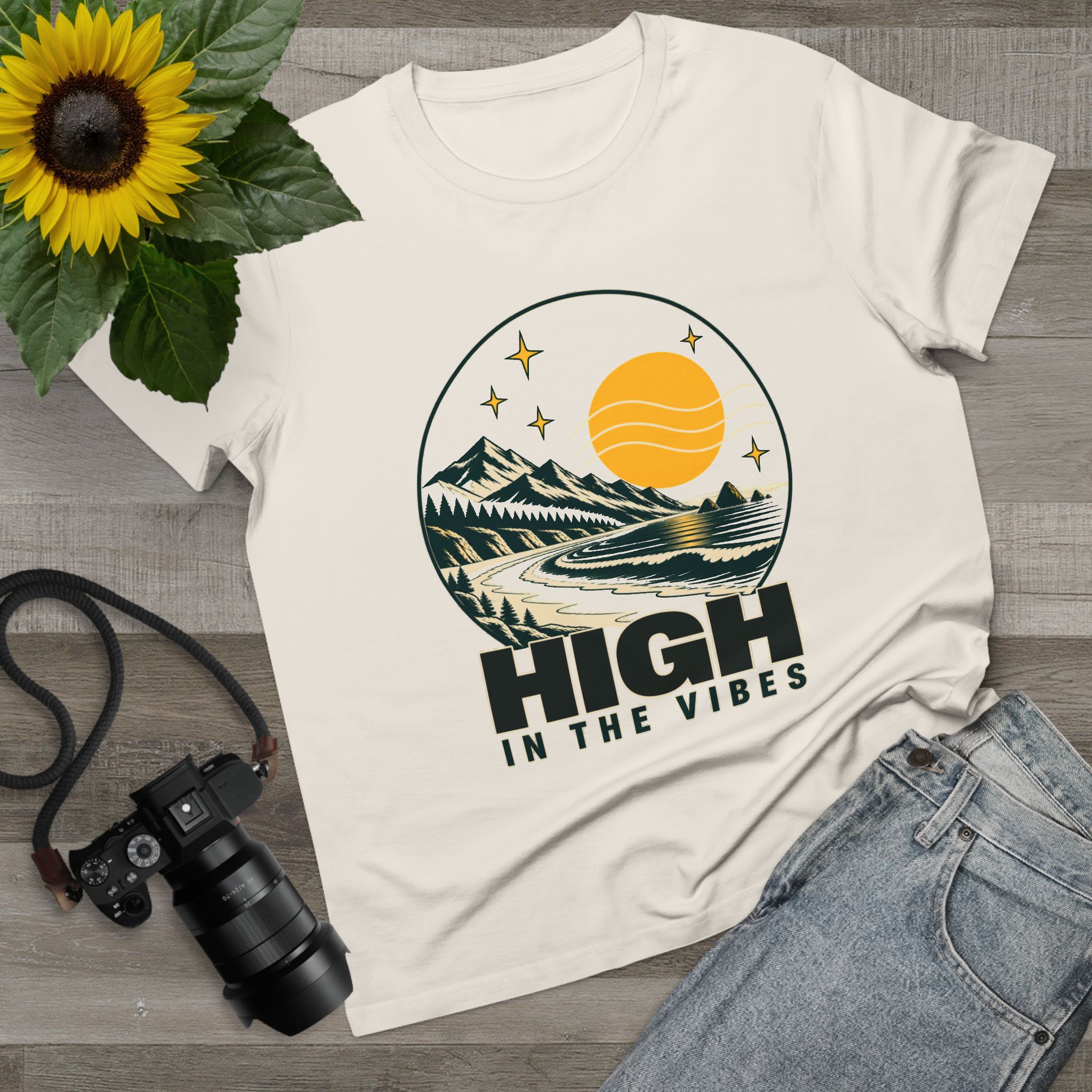Women’s High in the Vibes Premium Tee - Image 7