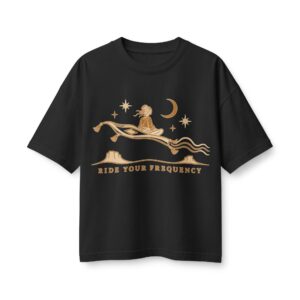 Women’s Ride Your Frequency Premium Boxy Tee