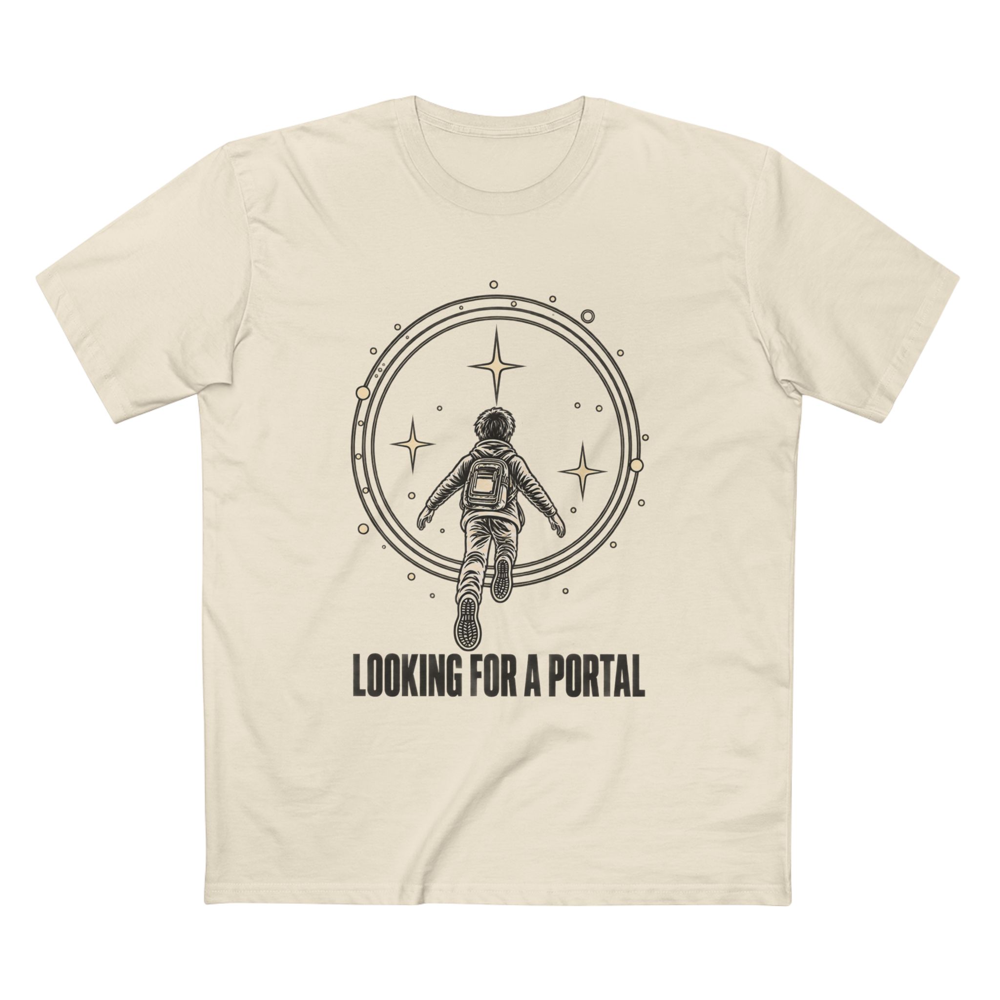 Looking for a Portal — Premium T-Shirt - Image 17
