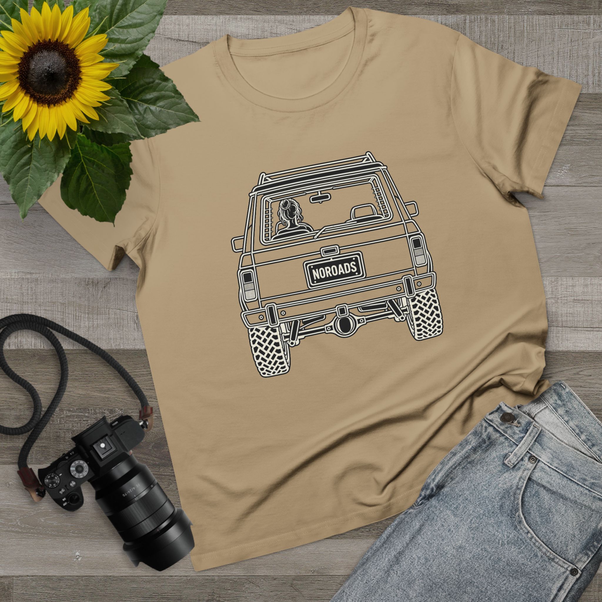 Women’s No Roads Premium Tee - Image 3