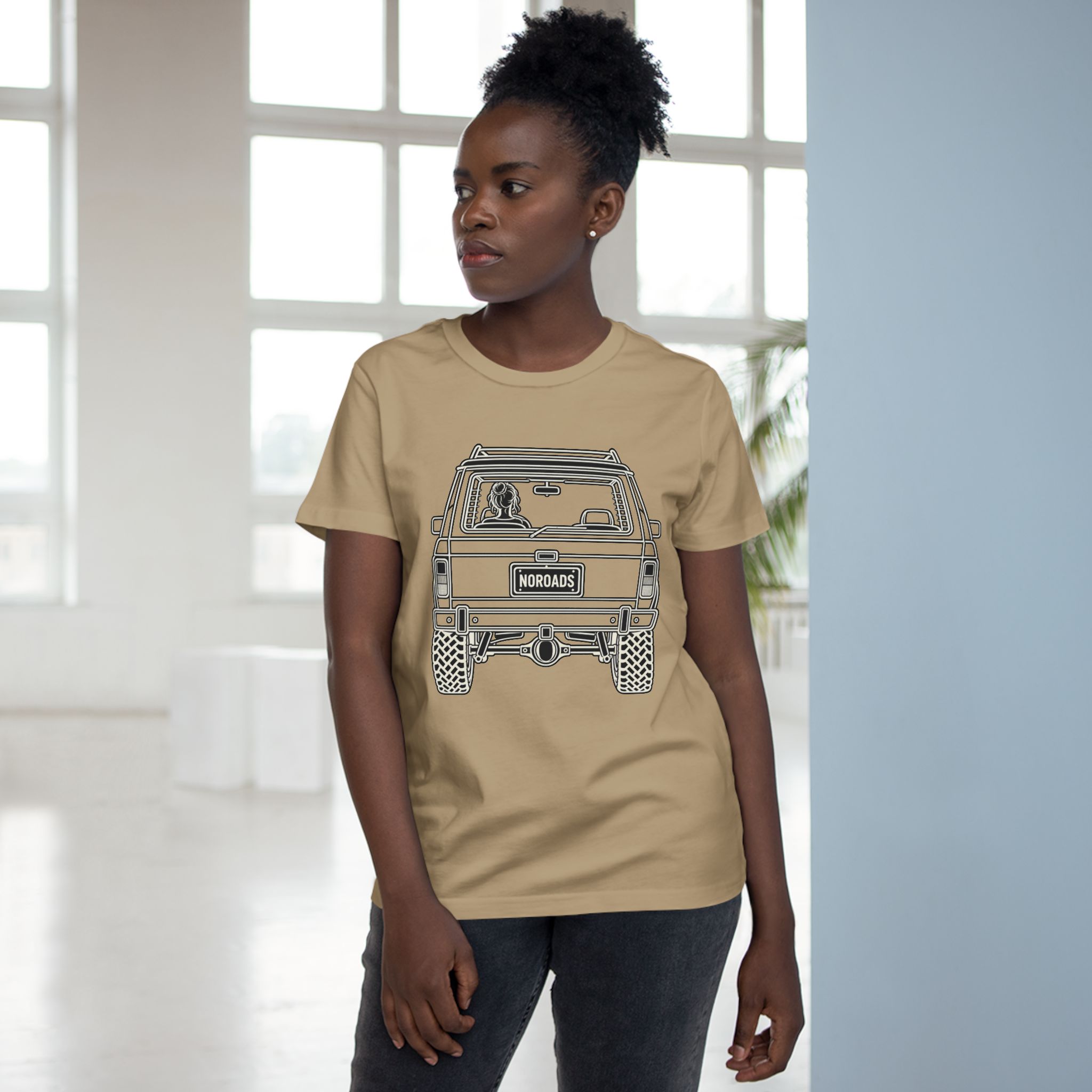 Women’s No Roads Premium Tee - Image 4