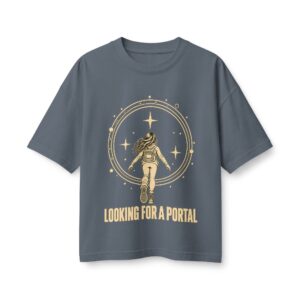 Women’s Looking for a Portal Premium Boxy Tee