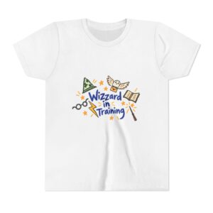 Youth Tee — "Wizard in Training" Kids Magic Shirt