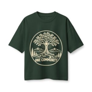 Women’s One Community Premium Boxy Tee